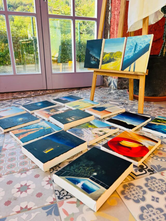@ilgattopardo_art_residence week 2 & 3 💙